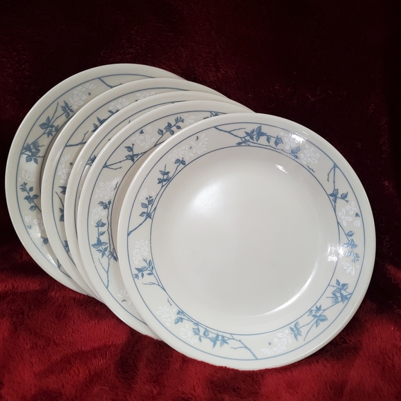 Corelle Corning First of Spring bread Appetizer Plate Set of 5 - Picture 1 of 4